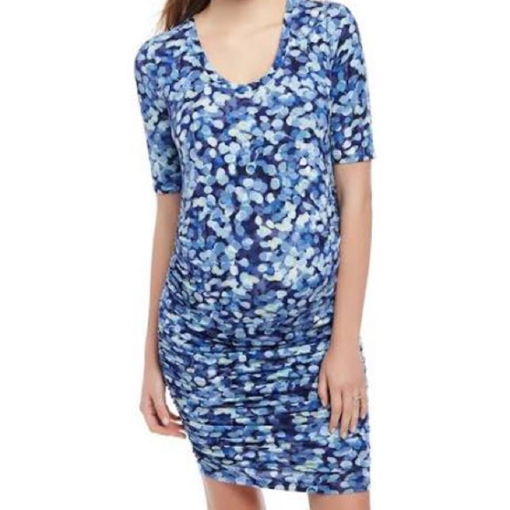 Motherhood Maternity Runched Sheath Dress